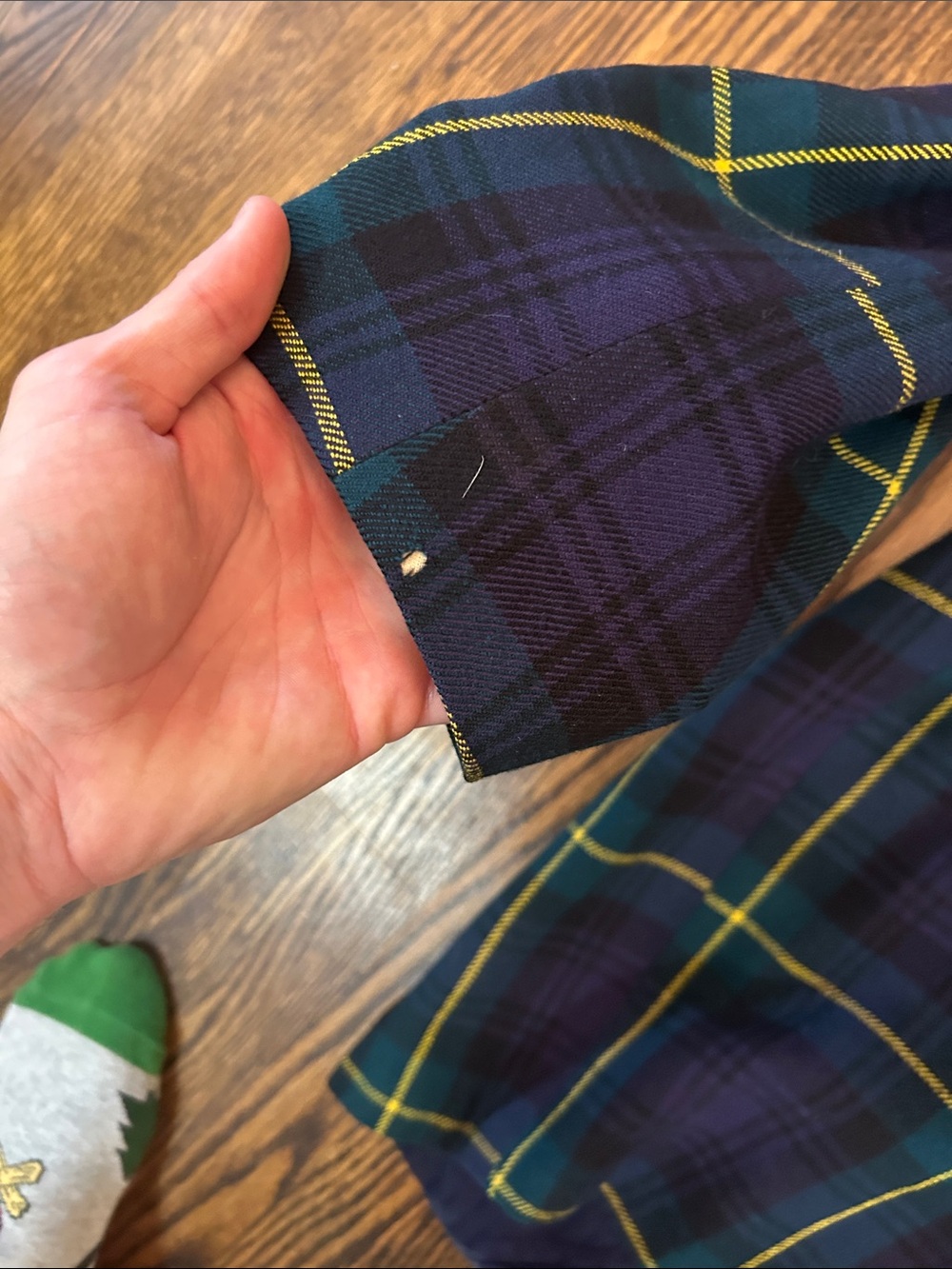 Vintage Plaid Blazer - Picture 8 of 10
